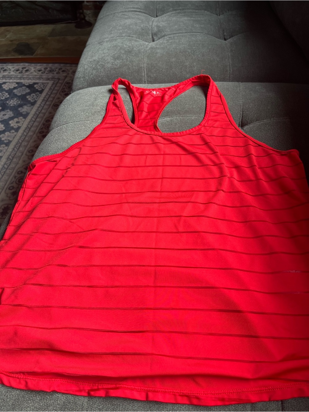 Women's Red Racerback Tank Top